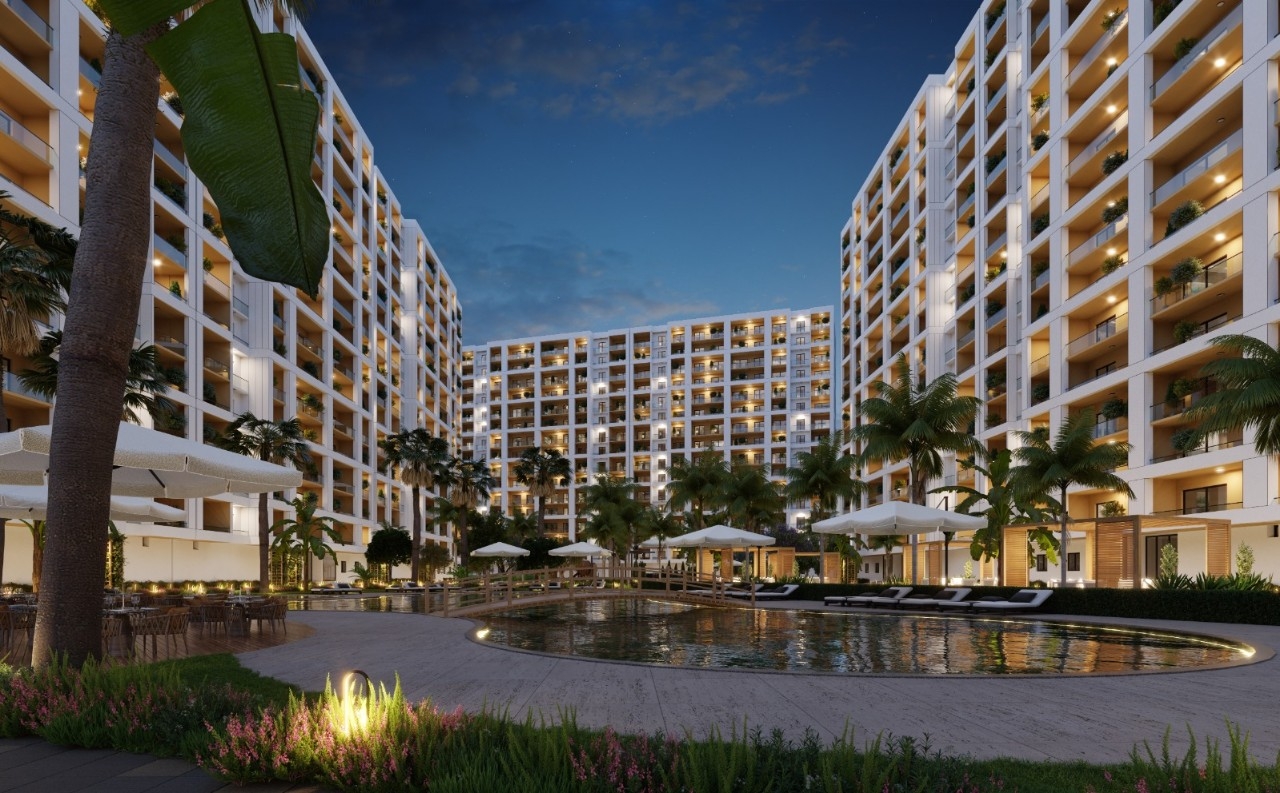 Attractive apartments in Arpaçbahşiş, Mersin