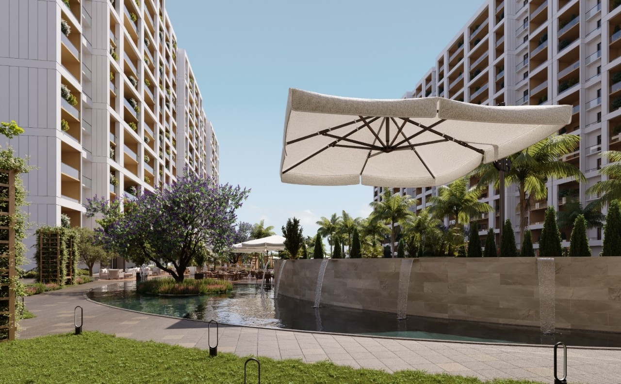 Attractive apartments in Arpaçbahşiş, Mersin
