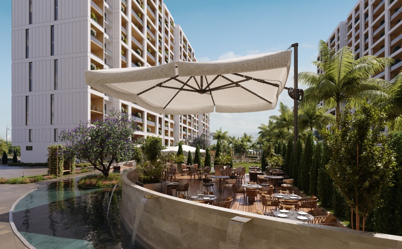 Attractive apartments in Arpaçbahşiş, Mersin