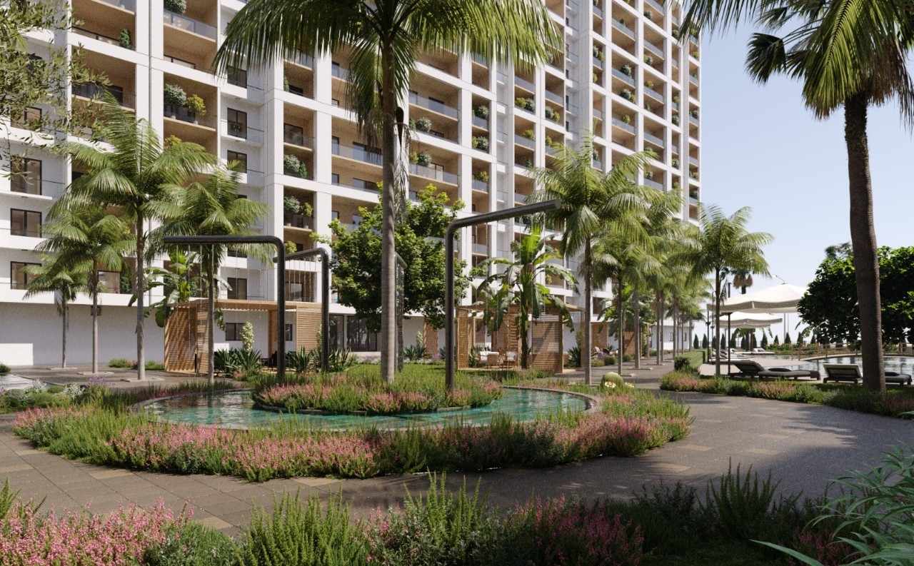 Attractive apartments in Arpaçbahşiş, Mersin