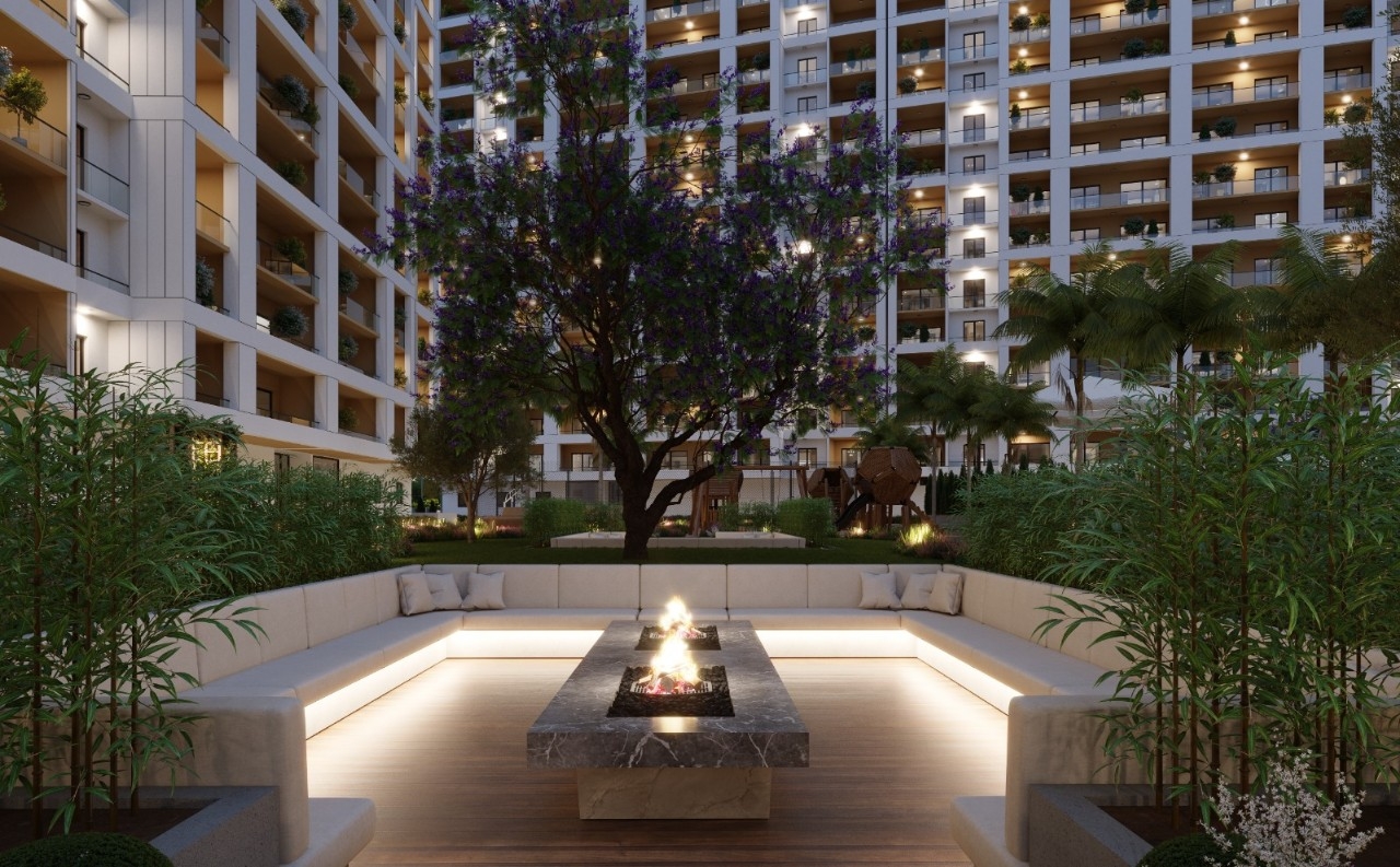 Attractive apartments in Arpaçbahşiş, Mersin