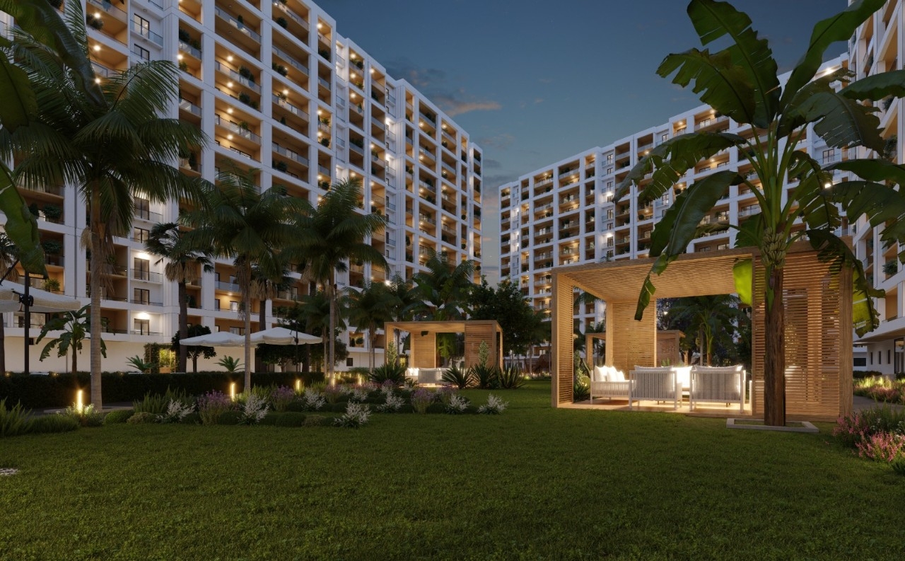Attractive apartments in Arpaçbahşiş, Mersin