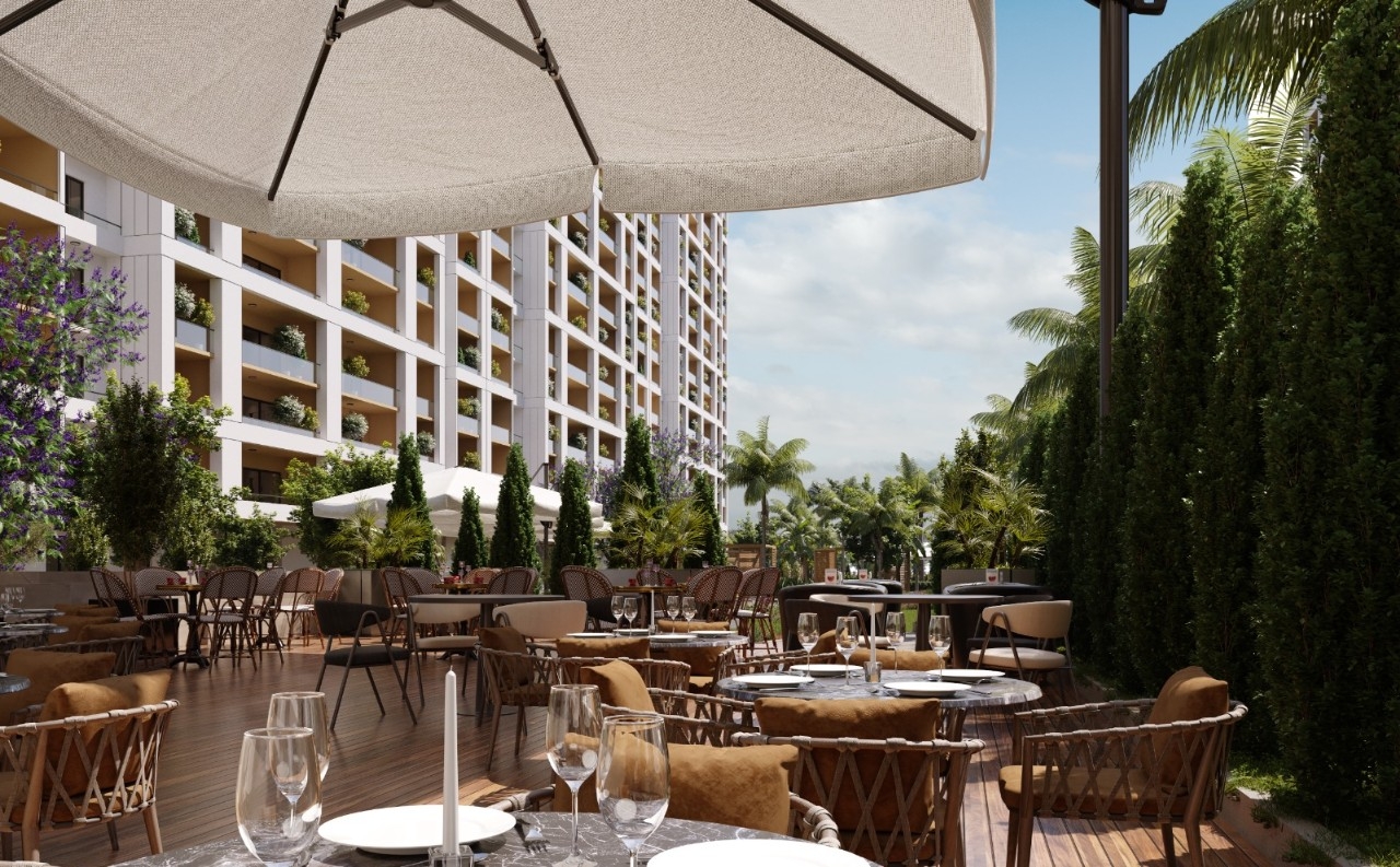Attractive apartments in Arpaçbahşiş, Mersin