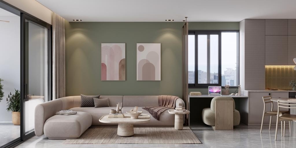 Attractive apartments in Arpaçbahşiş, Mersin