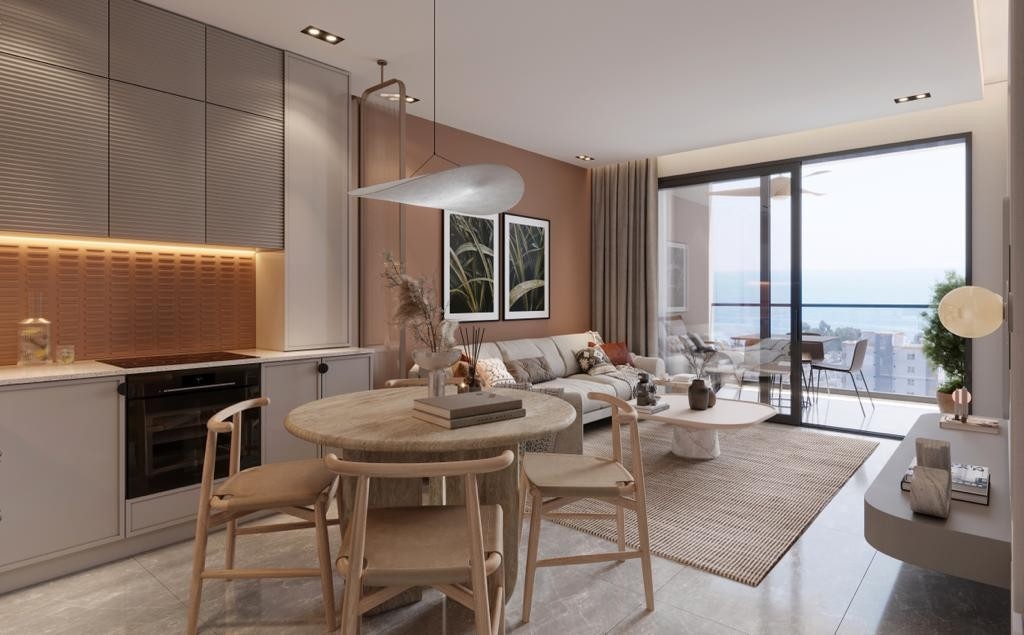 Attractive apartments in Arpaçbahşiş, Mersin