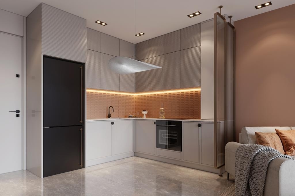 Attractive apartments in Arpaçbahşiş, Mersin
