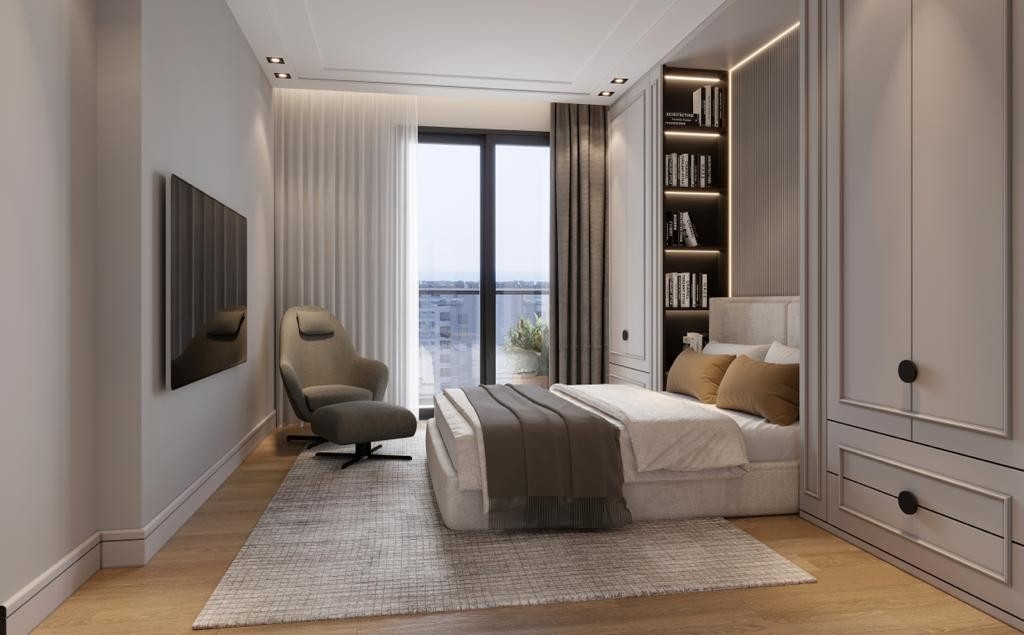 Attractive apartments in Arpaçbahşiş, Mersin