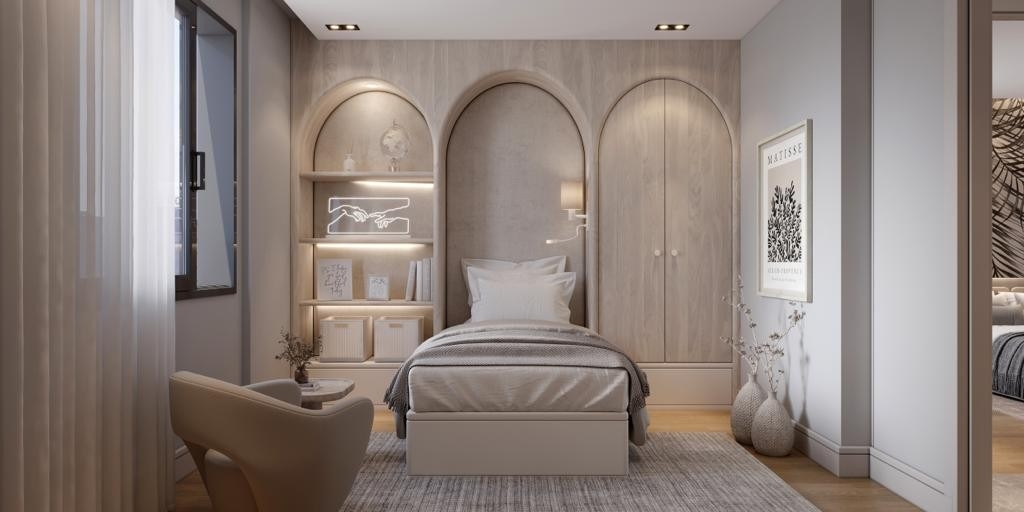 Attractive apartments in Arpaçbahşiş, Mersin