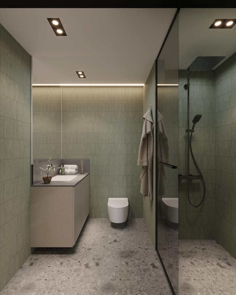Attractive apartments in Arpaçbahşiş, Mersin