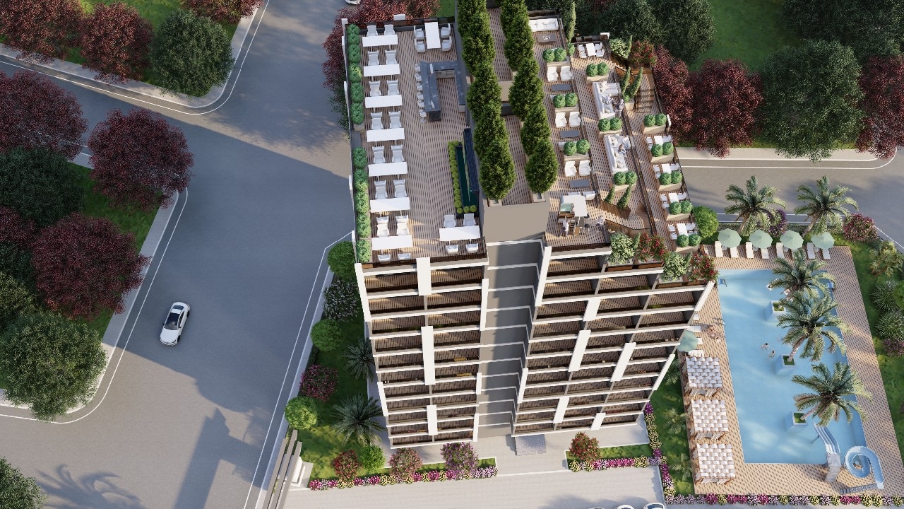 A new project with a beautiful design and affordable prices is waiting for you in Mersin