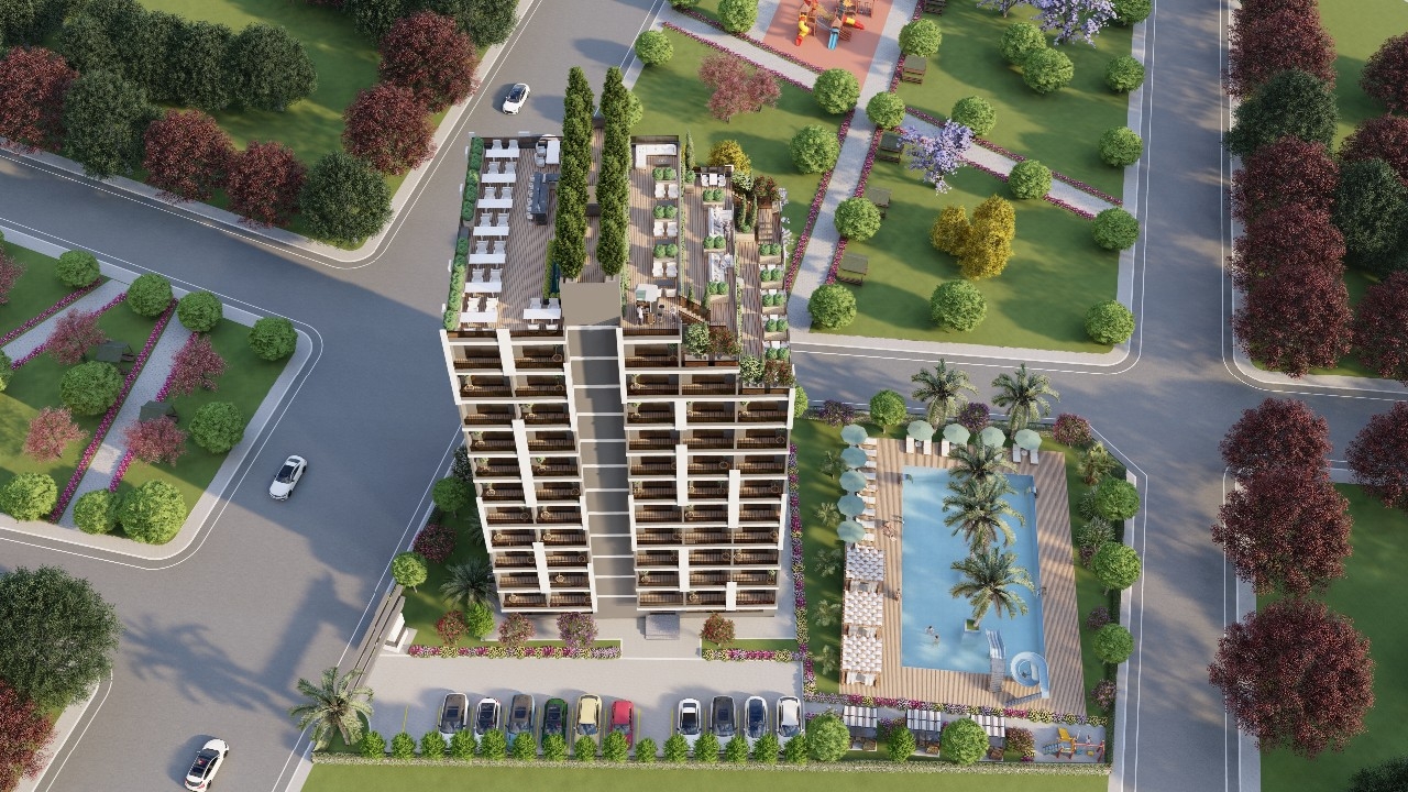 A new project with a beautiful design and affordable prices is waiting for you in Mersin