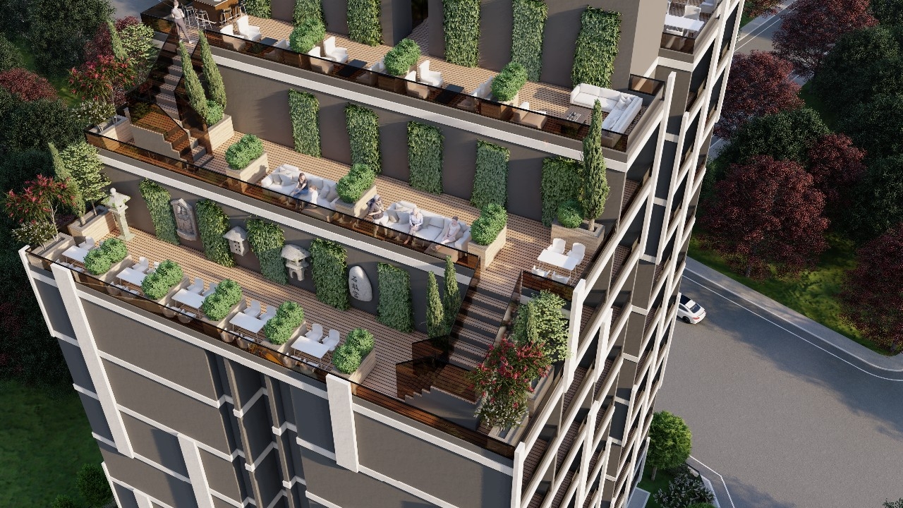 A new project with a beautiful design and affordable prices is waiting for you in Mersin