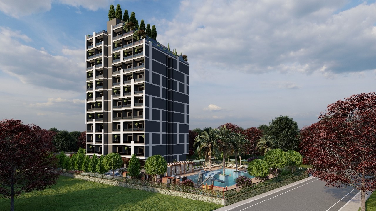 A new project with a beautiful design and affordable prices is waiting for you in Mersin