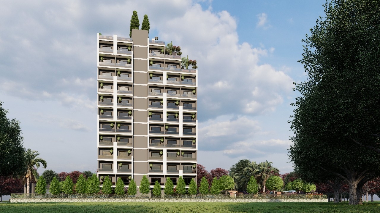 A new project with a beautiful design and affordable prices is waiting for you in Mersin