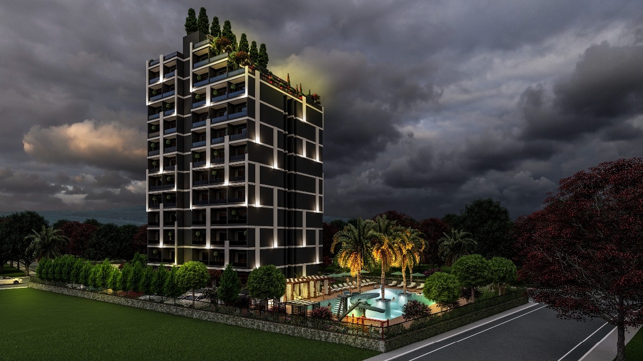 A new project with a beautiful design and affordable prices is waiting for you in Mersin