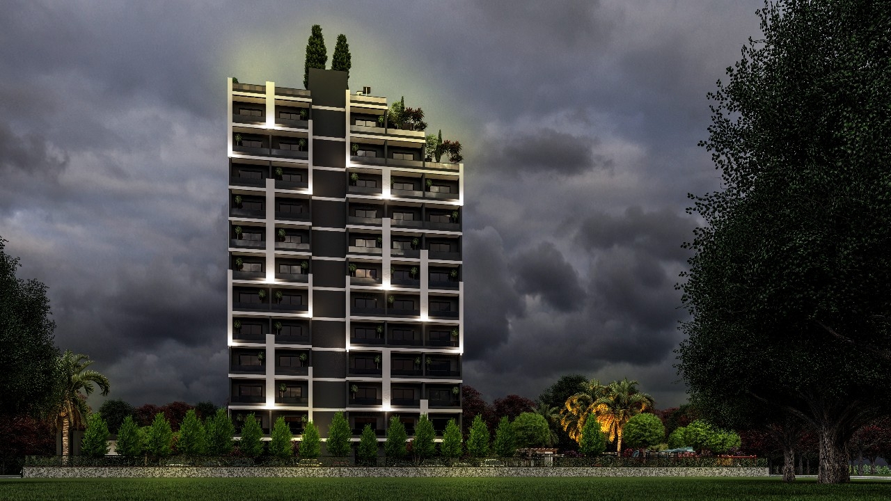 A new project with a beautiful design and affordable prices is waiting for you in Mersin