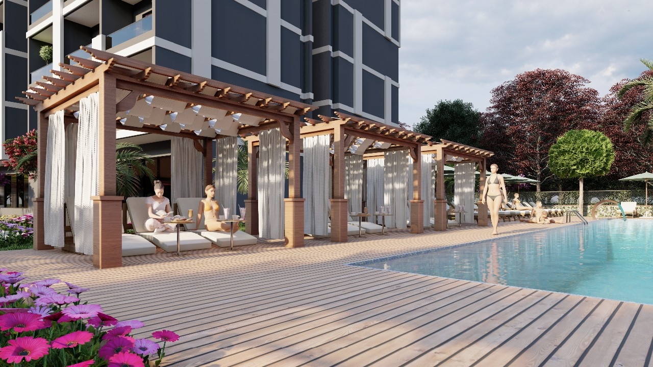 A new project with a beautiful design and affordable prices is waiting for you in Mersin