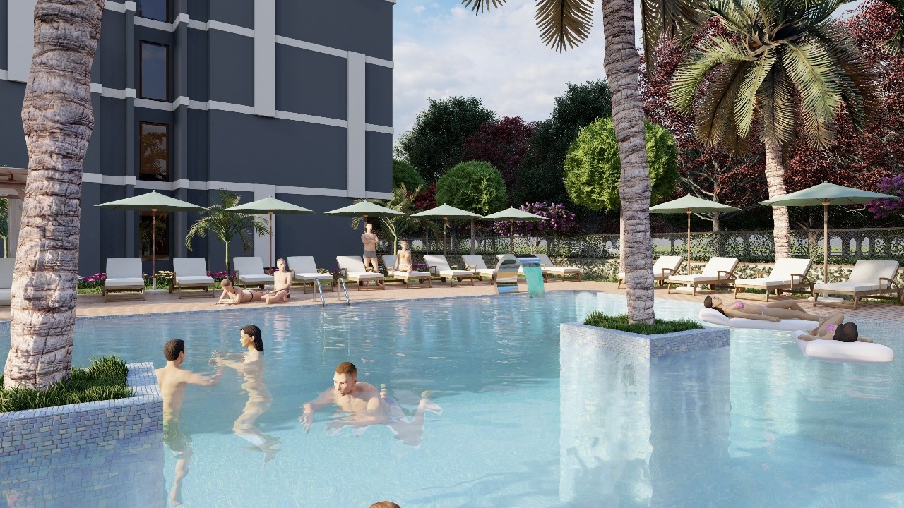 A new project with a beautiful design and affordable prices is waiting for you in Mersin