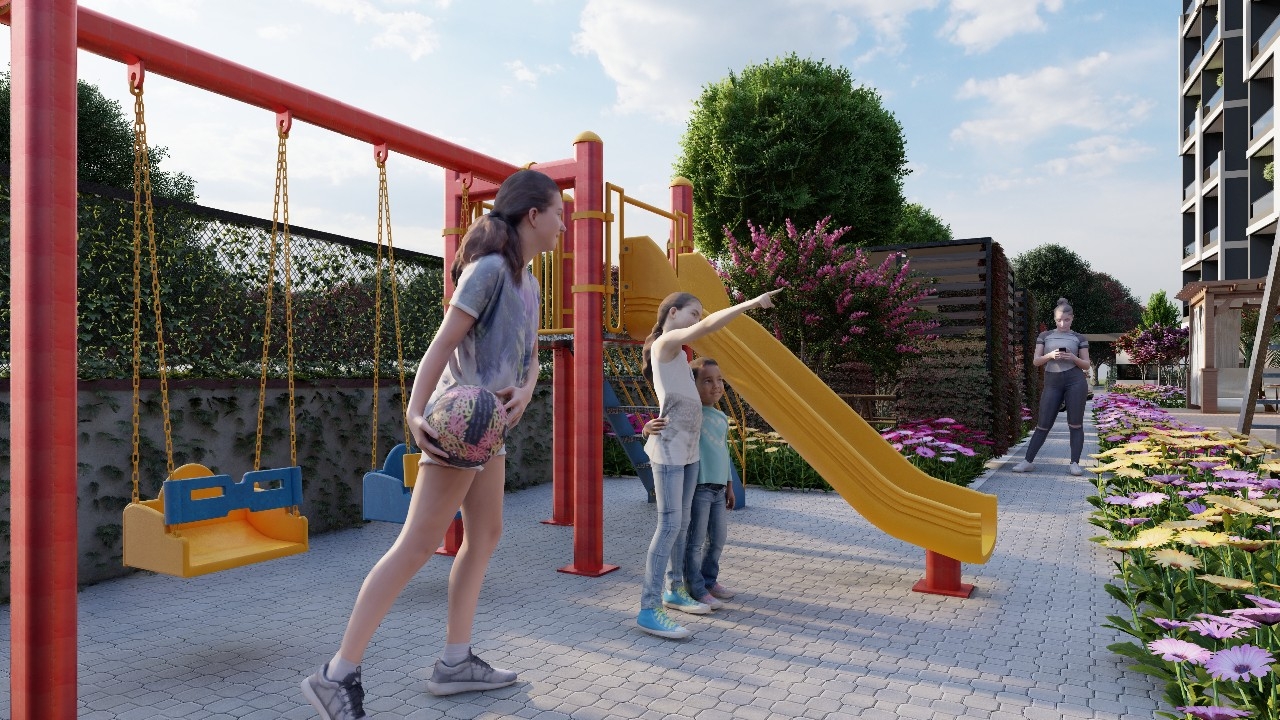 A new project with a beautiful design and affordable prices is waiting for you in Mersin