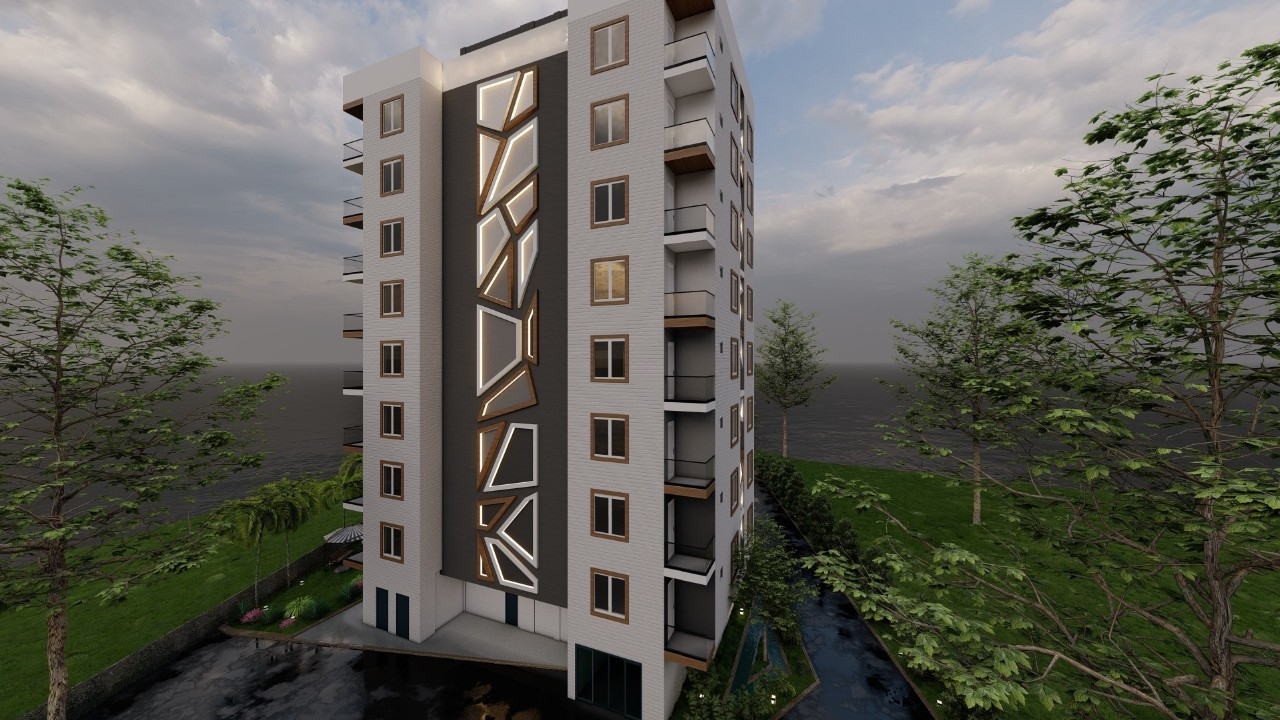 Modernly designed new complex in the settlement of Ayaş, Mersin