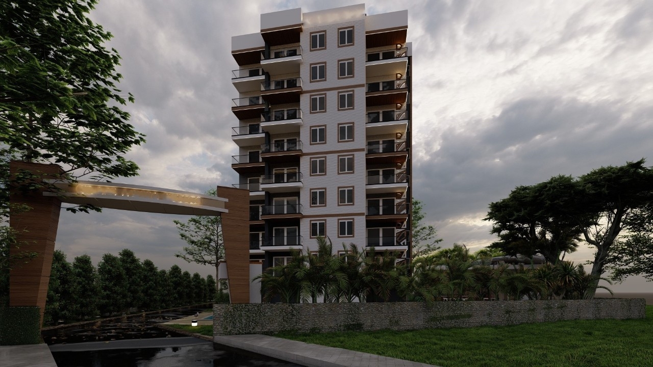 Modernly designed new complex in the settlement of Ayaş, Mersin