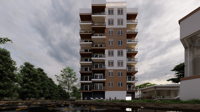 Modernly designed new complex in the settlement of Ayaş, Mersin