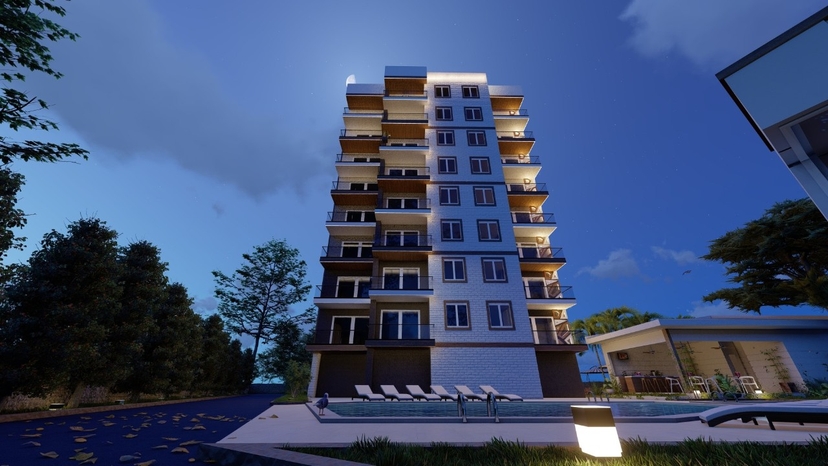 Modernly designed new complex in the settlement of Ayaş, Mersin