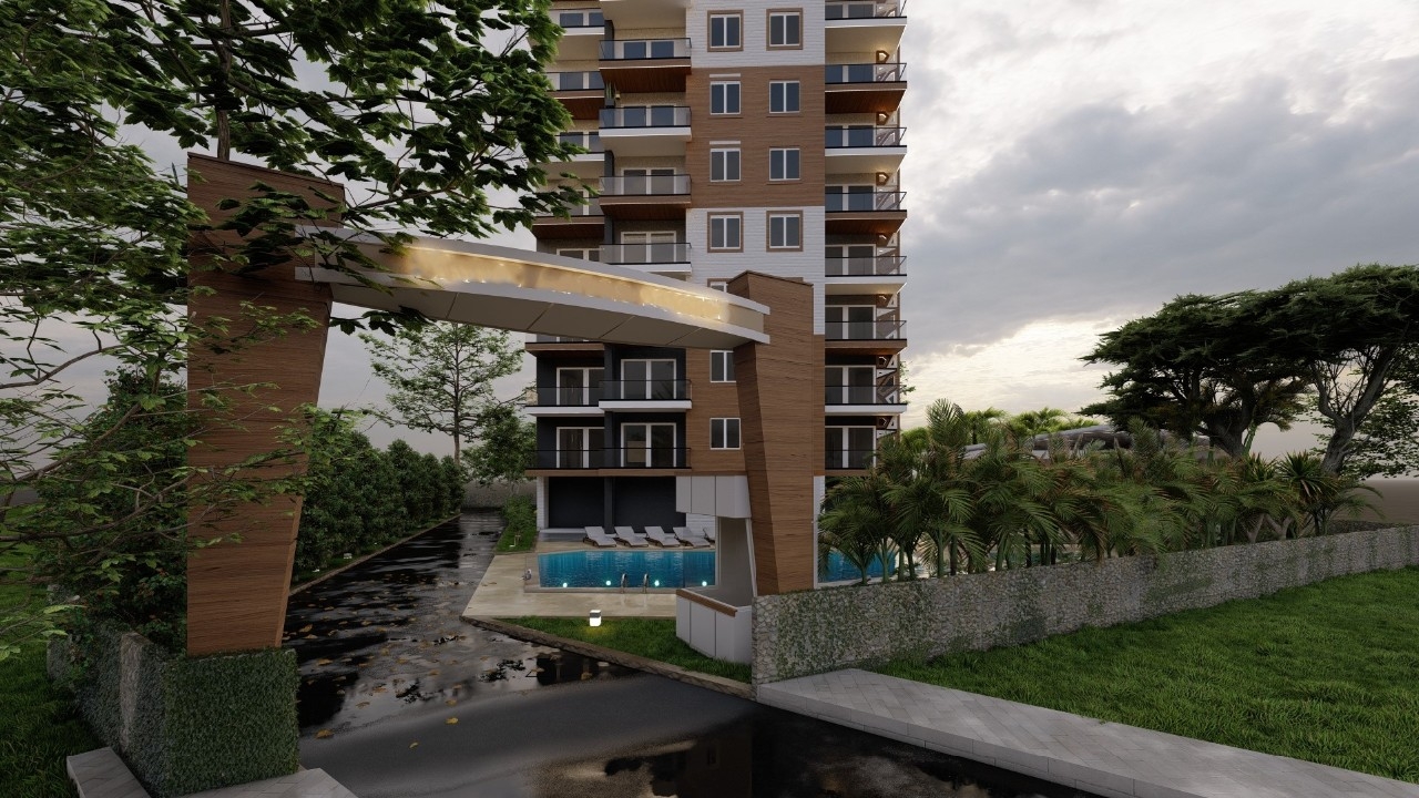 Modernly designed new complex in the settlement of Ayaş, Mersin