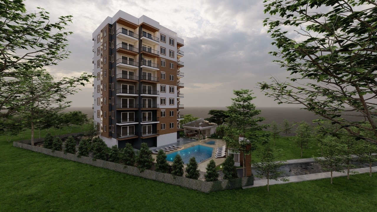 Modernly designed new complex in the settlement of Ayaş, Mersin
