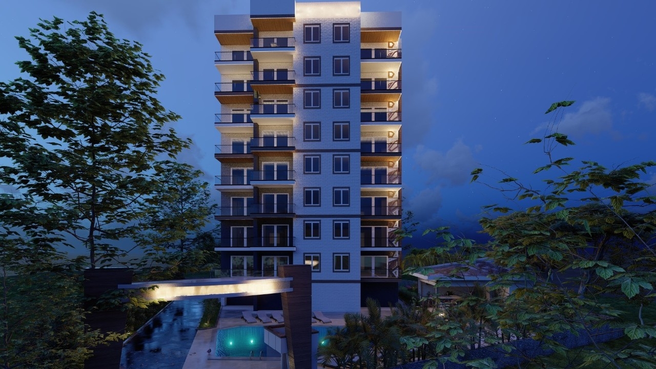 Modernly designed new complex in the settlement of Ayaş, Mersin