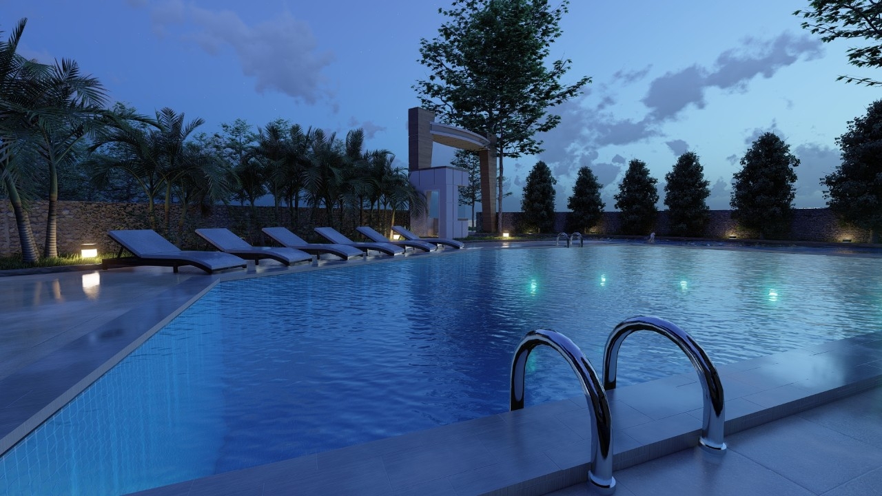 Modernly designed new complex in the settlement of Ayaş, Mersin