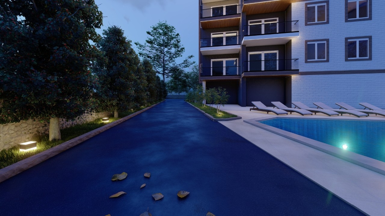 Modernly designed new complex in the settlement of Ayaş, Mersin