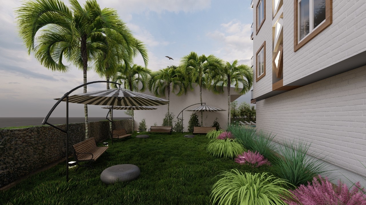 Modernly designed new complex in the settlement of Ayaş, Mersin