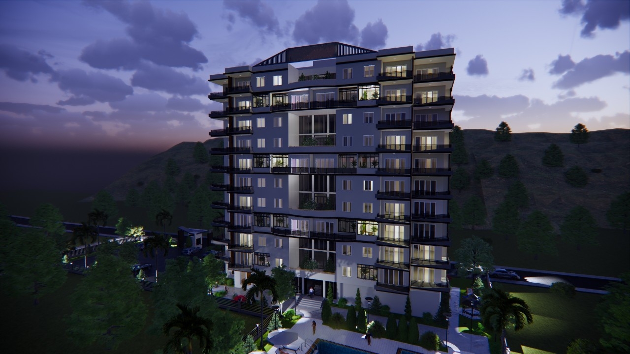 Moderno dizajniran novi complex u cetvrti Ayaş,Mersin