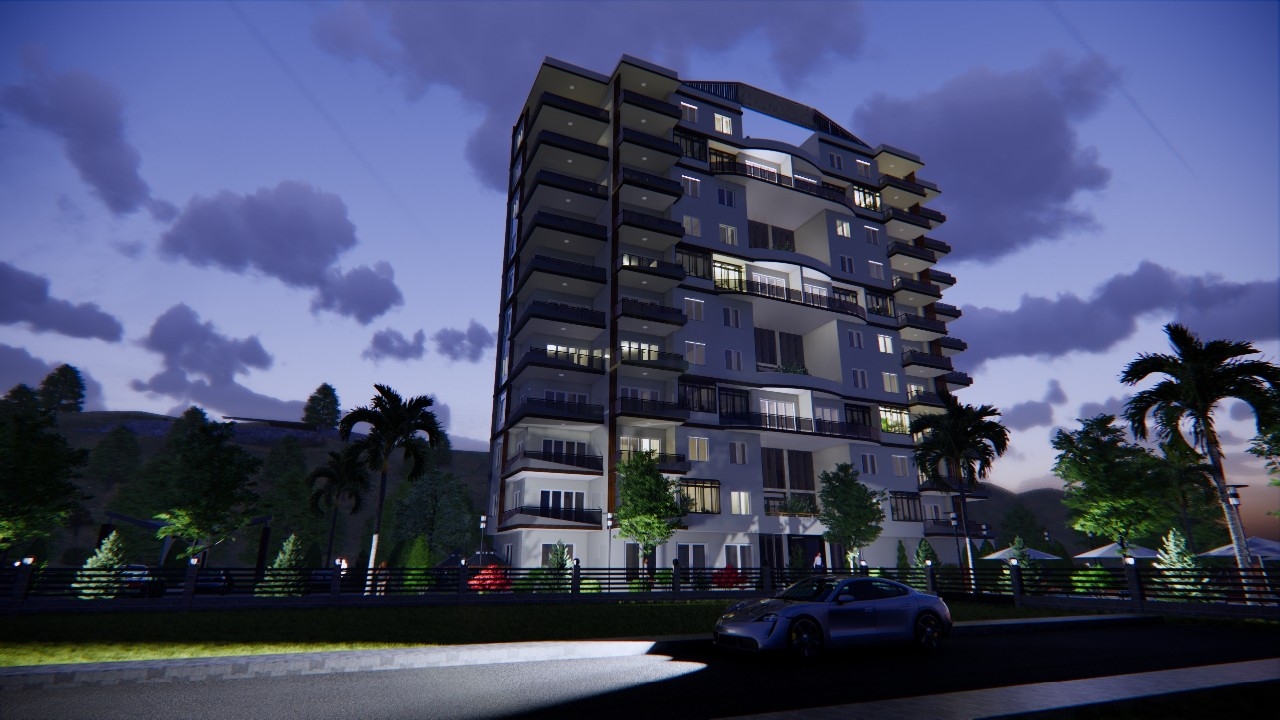 Moderno dizajniran novi complex u cetvrti Ayaş,Mersin