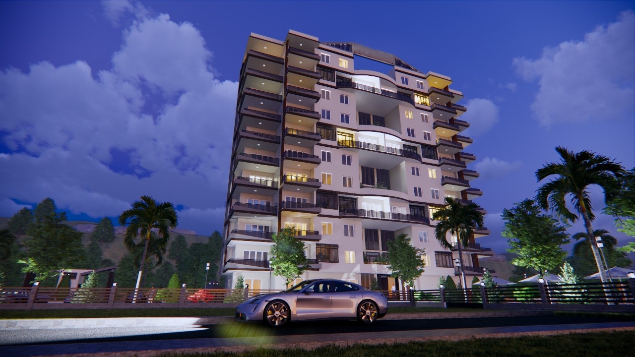 Moderno dizajniran novi complex u cetvrti Ayaş,Mersin