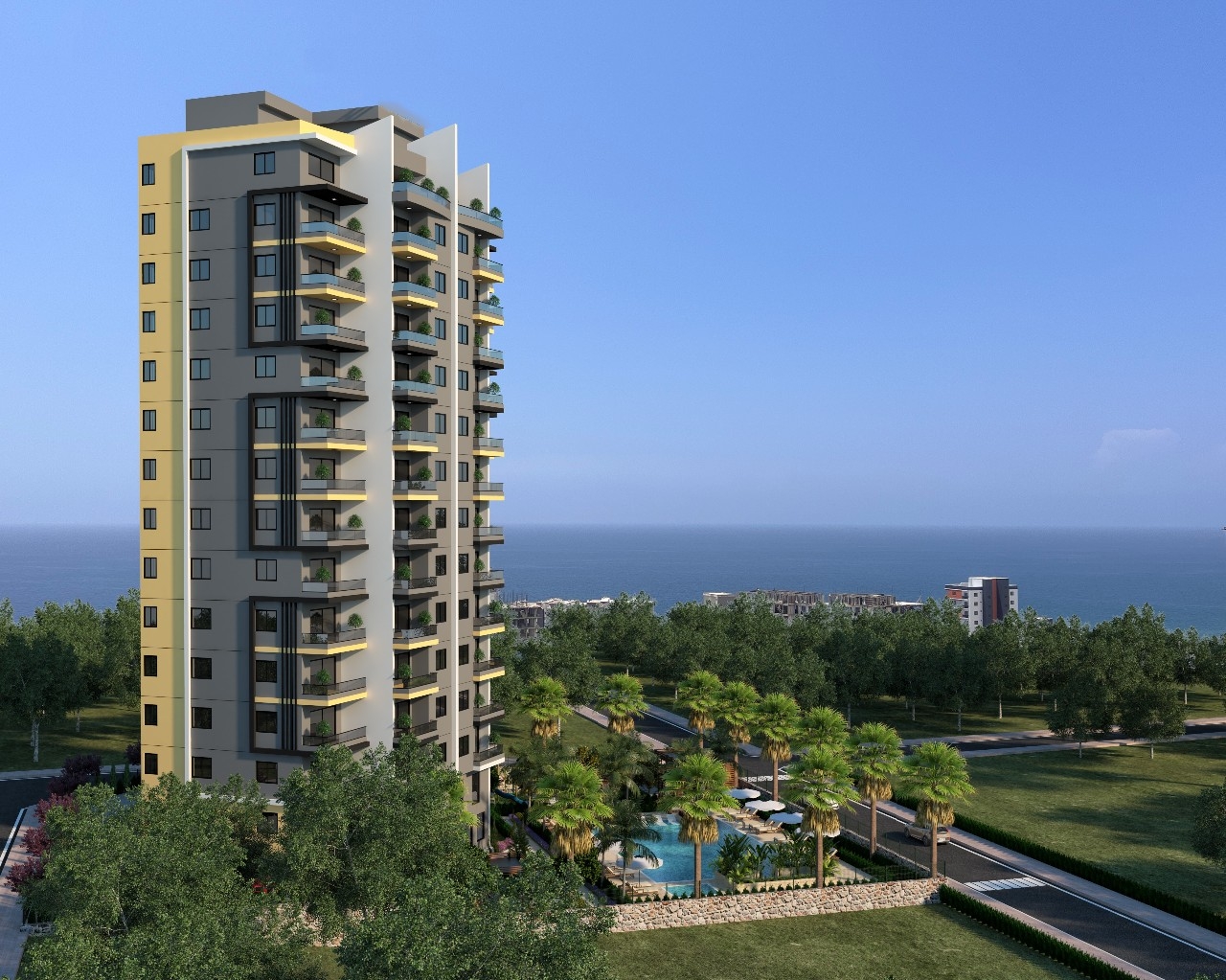 Super new project for sale in Mersin