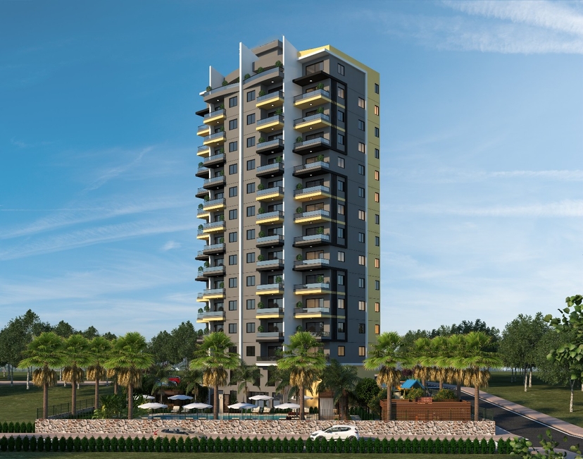 Super new project for sale in Mersin