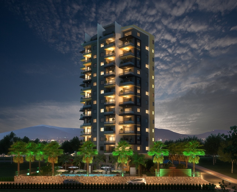 Super new project for sale in Mersin