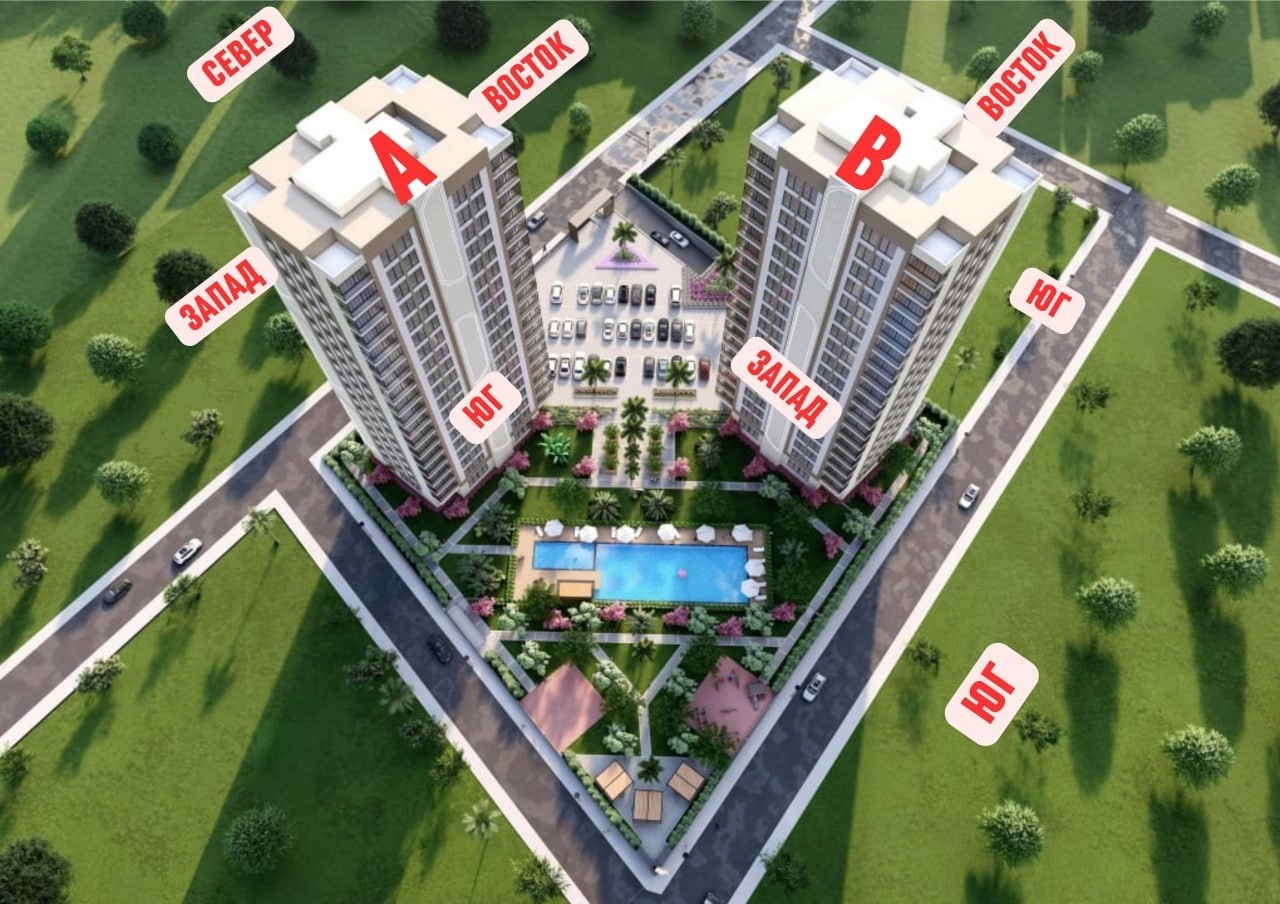 Luxurious 5+1 Apartment with Stunning Views in Mersin - Mezitli