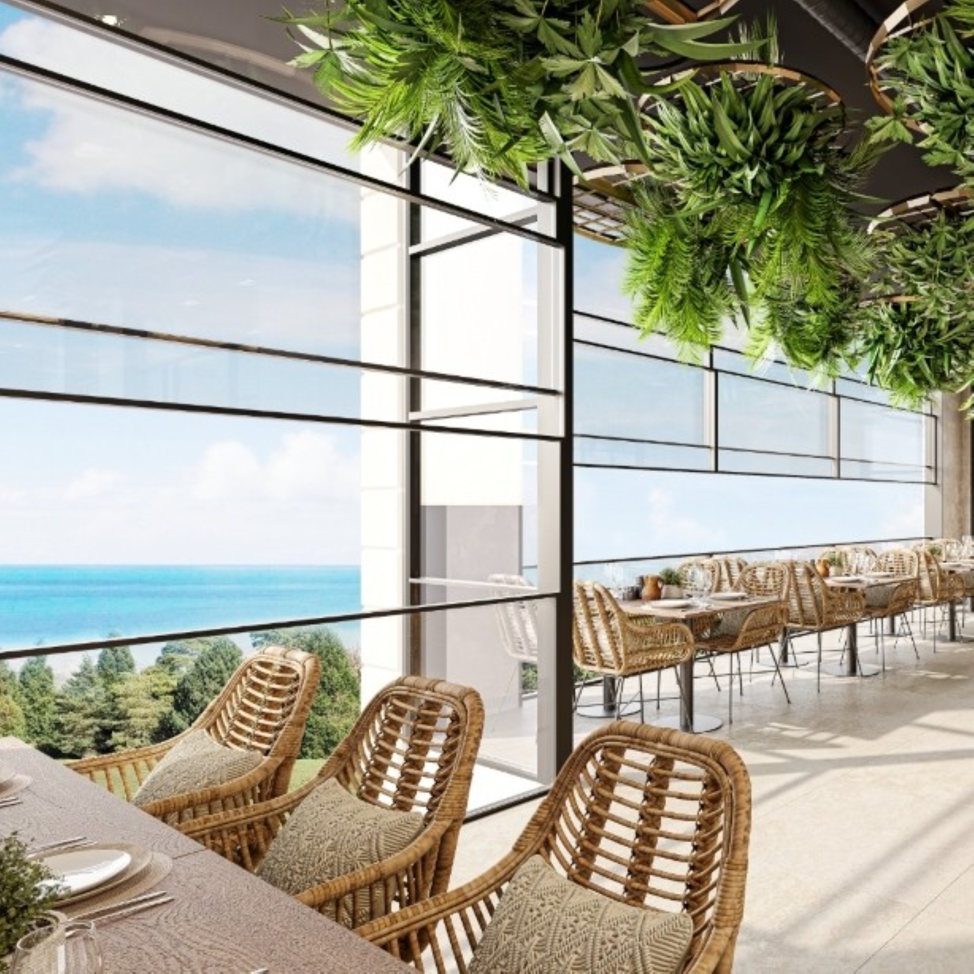 Luxury 1+1 Apartment with Sea, Castle, and Mountain Views in Mersin - Ayaş