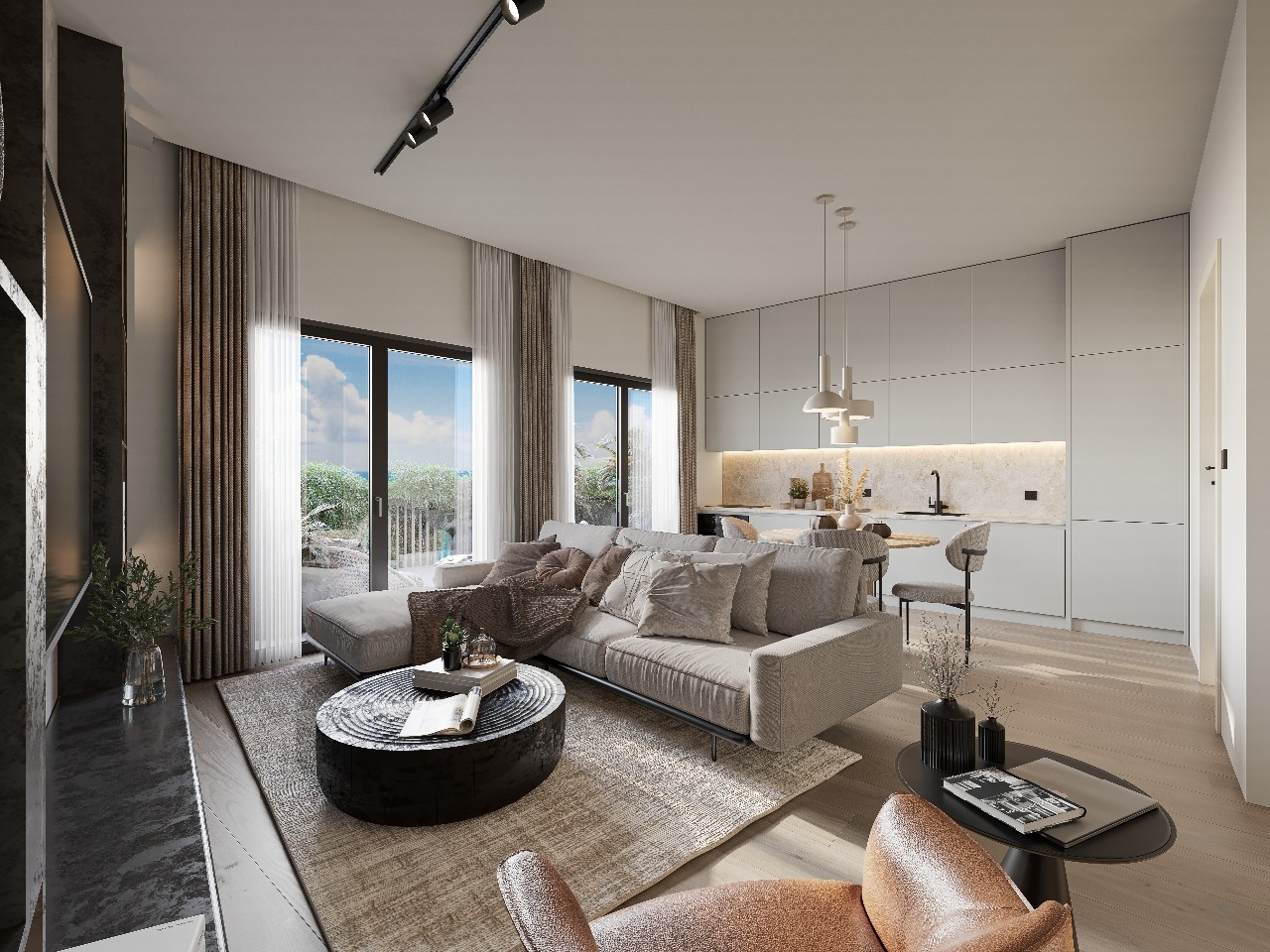 Luxurious apartments for sale in the most exciting new project of Mersin