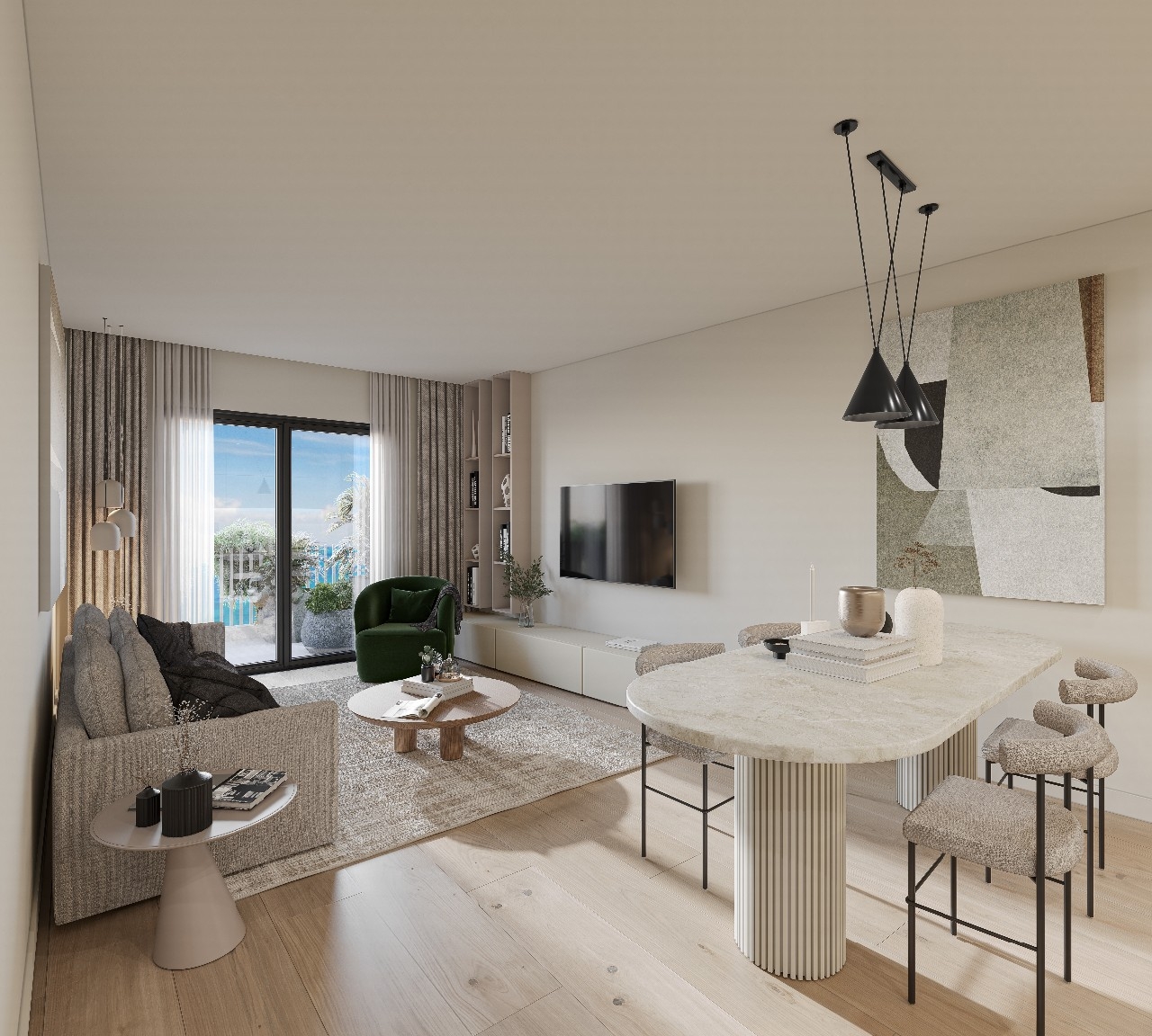 Luxurious apartments for sale in the most exciting new project of Mersin
