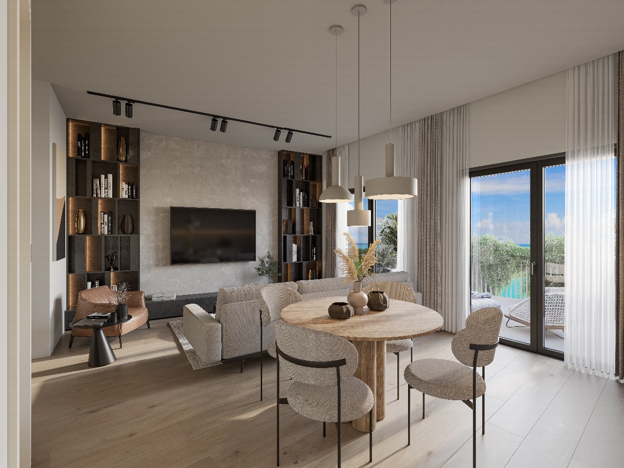 Luxurious apartments for sale in the most exciting new project of Mersin