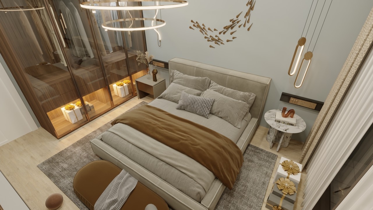 A 1+1 apartment for sale in Mersin, 350 m from the sea