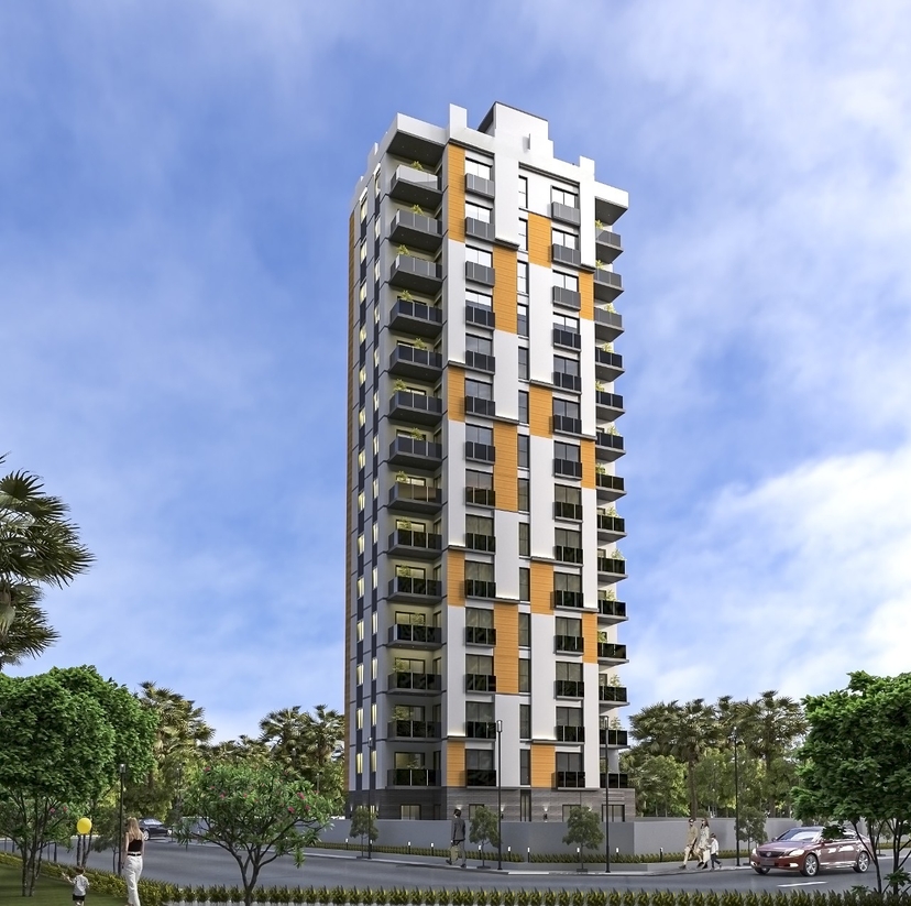Luxuriöse 2+1 Wohnung mit Meerblick und Bergblick, Mersin-Mezitli