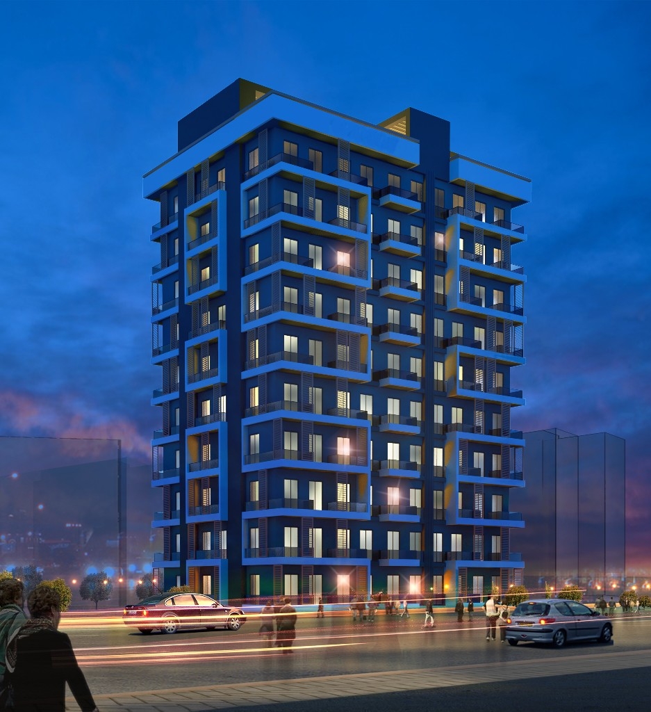 1+1 apartments for sale in Mersin