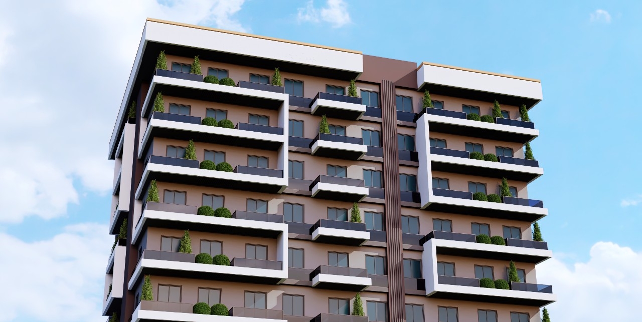 1+1 apartments for sale in Mersin