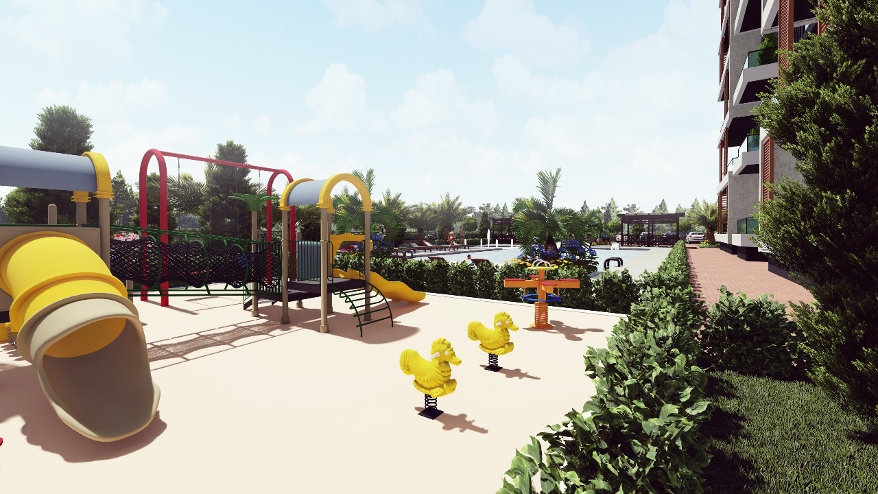 1+1 apartments for sale in Mersin