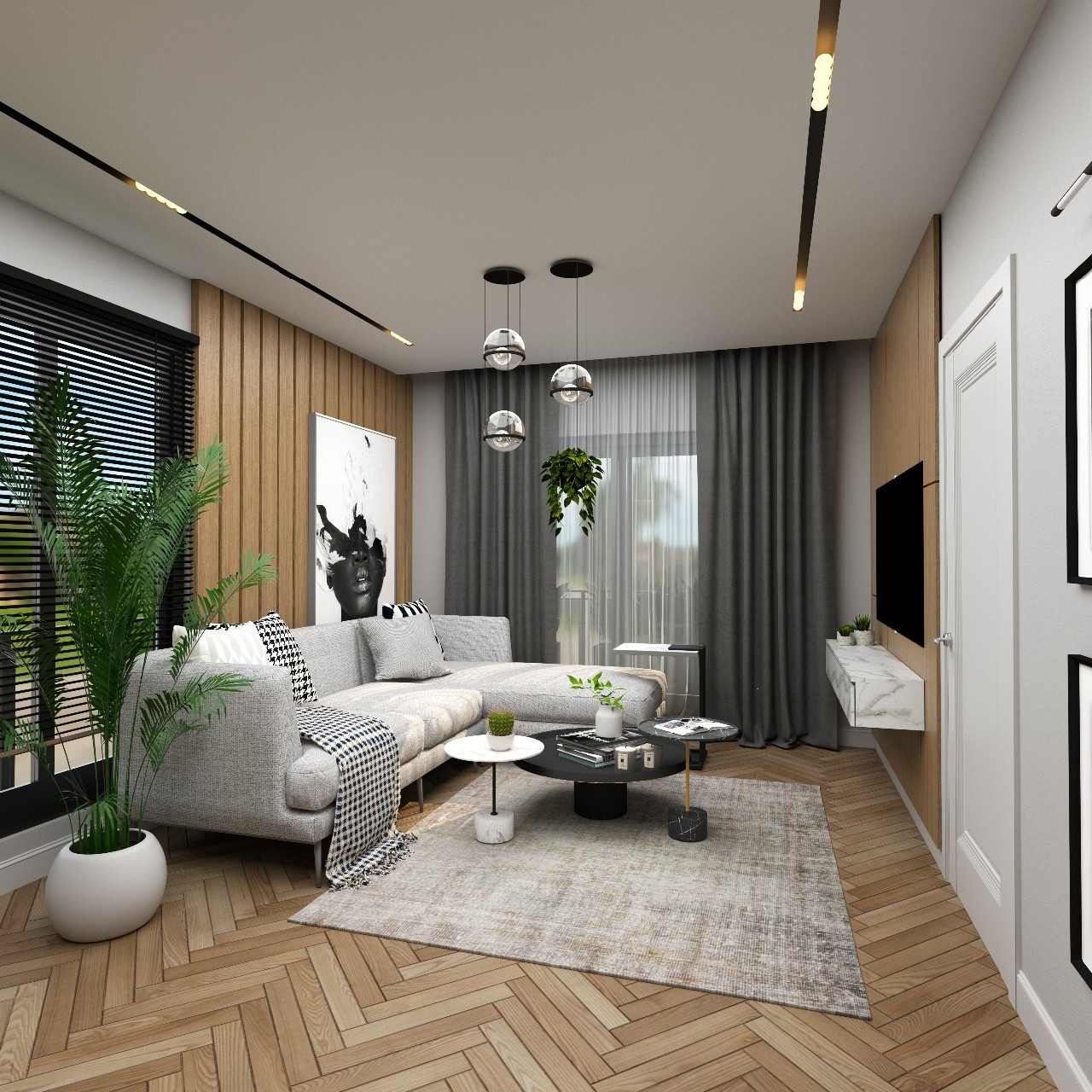 1+1 apartments for sale in Mersin